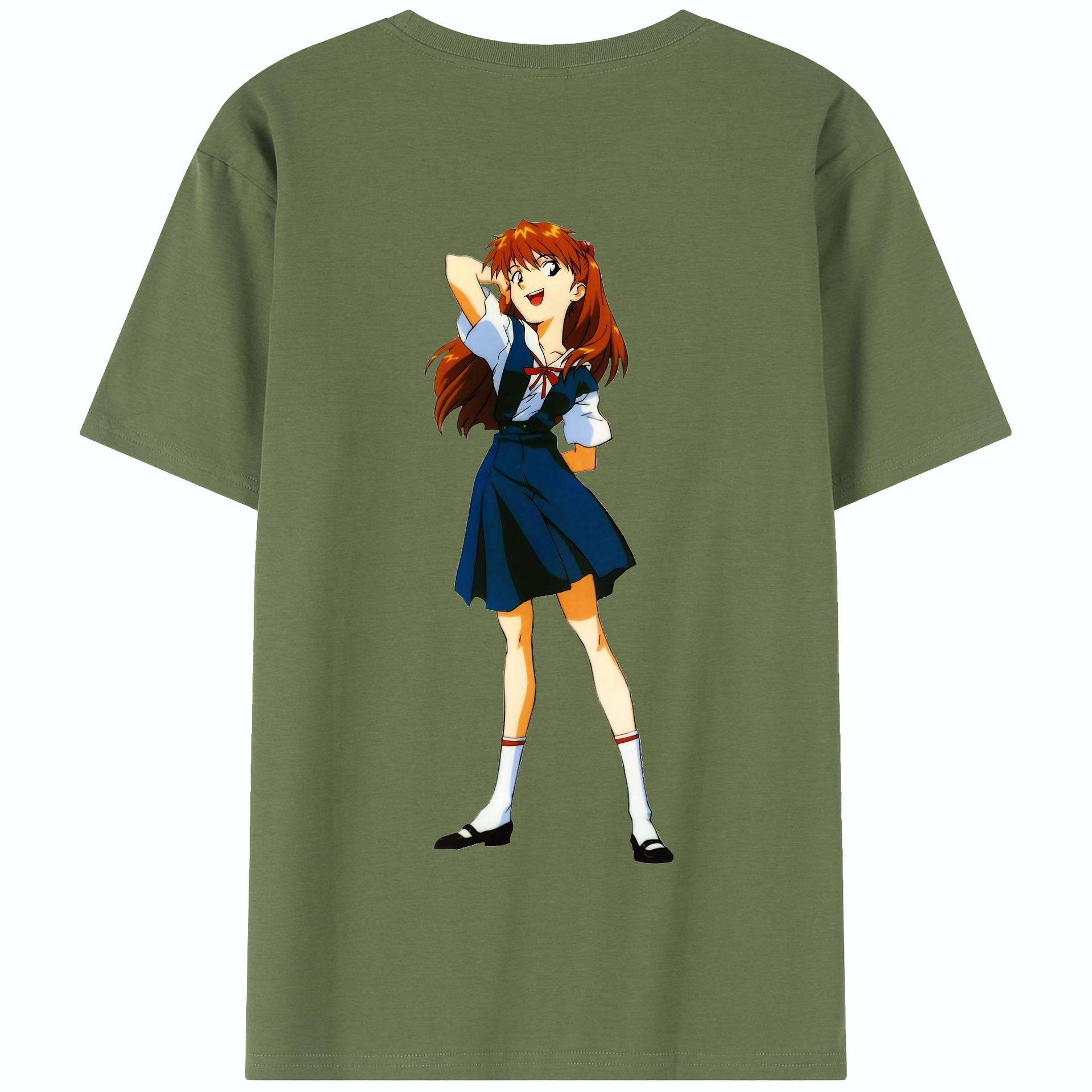 （画像用） EVA 新世紀エヴァンゲリオン 綿100％半袖Tシャツ（背面プリント）